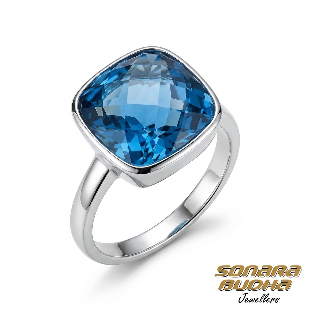 Blue Topaz Ring