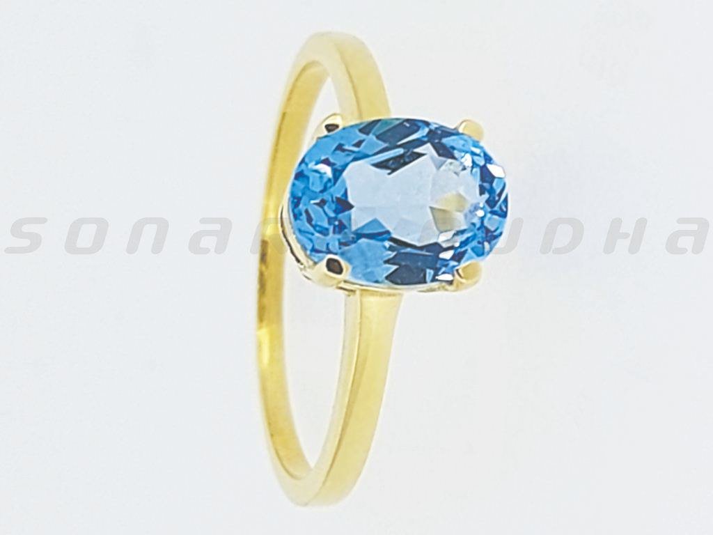 Blue Topaz Ring