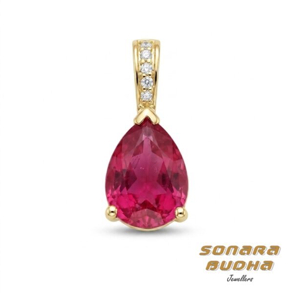 Diamond / Ruby Pendant