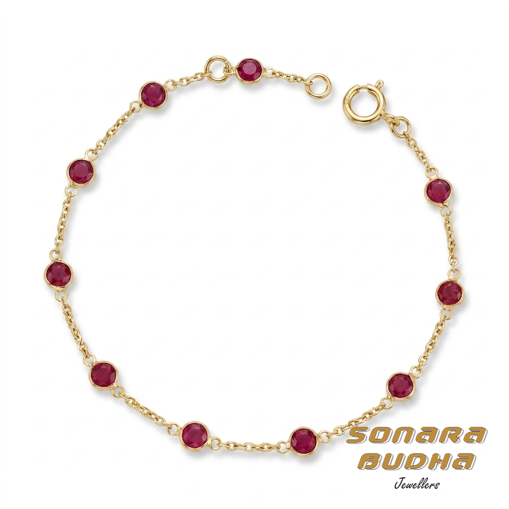 Ruby Bracelet