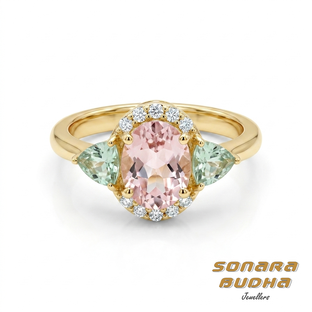 Diamond / Mix Gems Ring