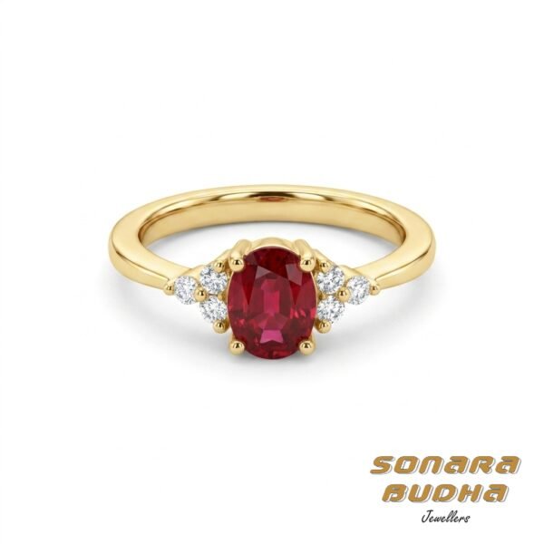 Diamond / Ruby Ring