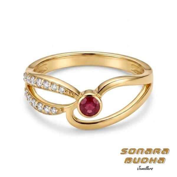 Diamond / Ruby Ring