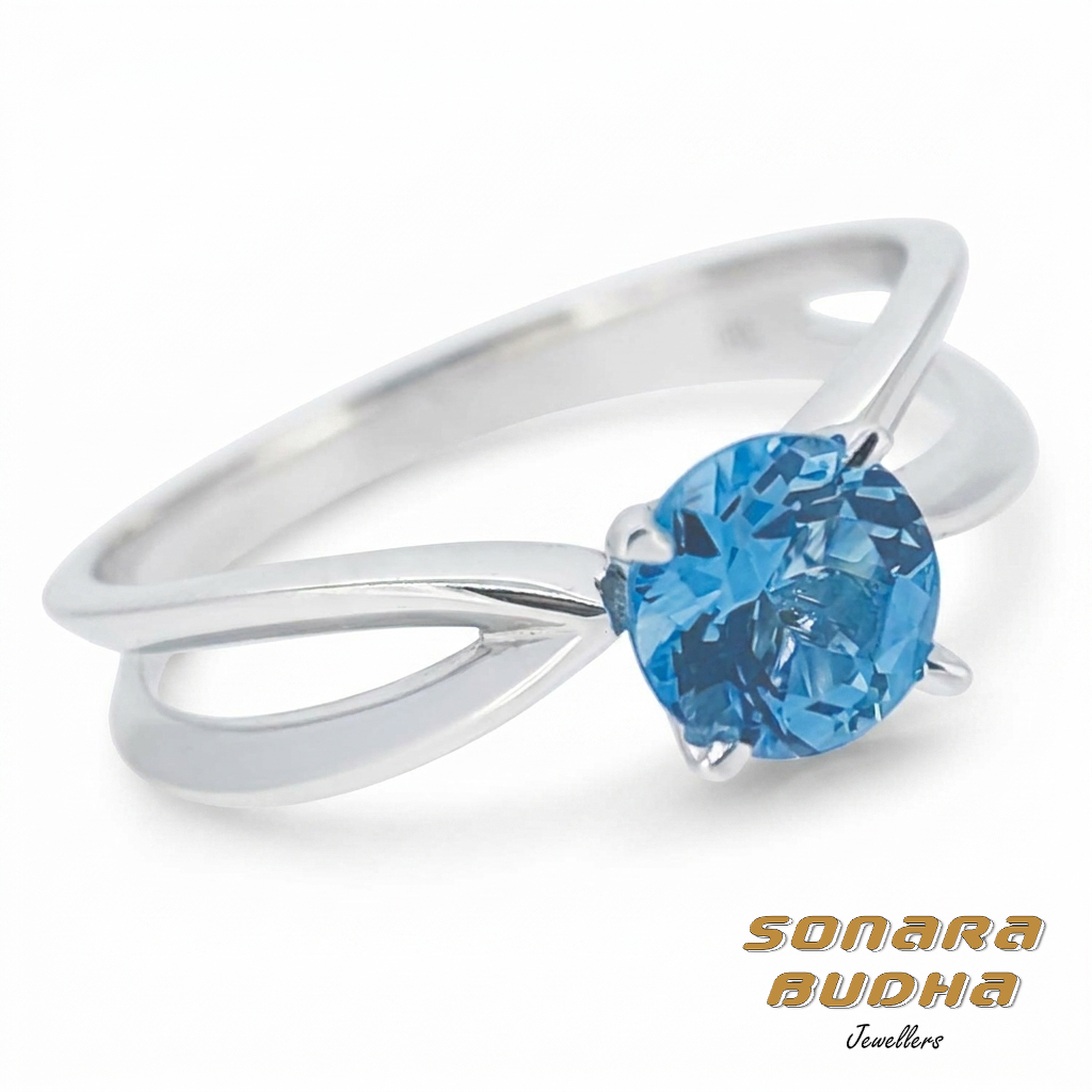 Blue Topaz Ring